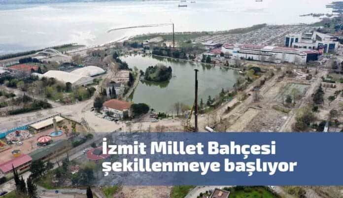 İzmit Millet Bahçesi Projesi Şekilleniyor