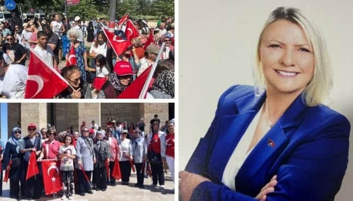 Gökçehöyük Mahallesi muhtar adayı Ayşe Mermerci