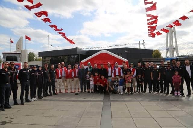 Kocaeli Büyükşehir İtfaiyesi’nin gurur günü