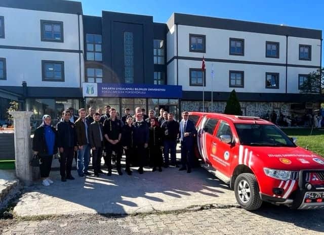 Ferizli MYO’da yangın tatbikatı yapıldı