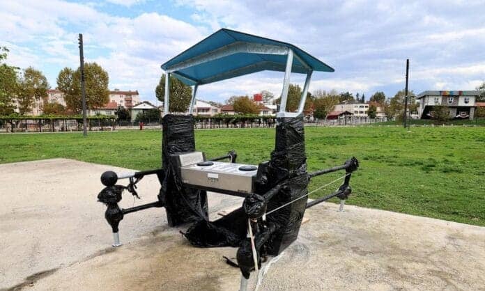 DJ kabini, futbol duvarı ve matematik oyunlarıyla yeni nesil park