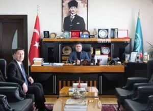 Balıkesir Üniversitesi ve Özbekistan Rönesans Eğitim Üniversitesi Ortak Proje ve Akademik İş Birliğini Görüştü