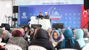 Başkan Büyükakın da soydaşlarla iftar açtı