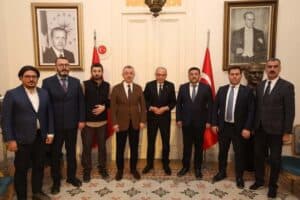 Başkan Tahir Büyükakın, Gazzeliler için düzenlenen iftar programı kapsamında Mısır’da resmi temaslarda bulundu