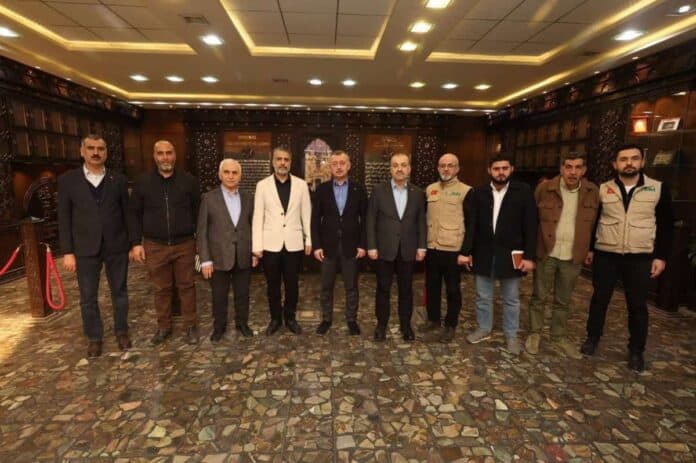 Başkan Tahir Büyükakın, Halep’te Yerel Yönetim ve Eğitim Temaslarında Bulundu