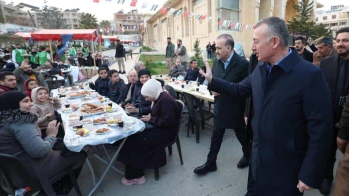 Başkan Tahir Büyükakın, Halep’te Kardeşlik Sofrası’na Katılarak Birlik ve Dayanışma Mesajı Verdi