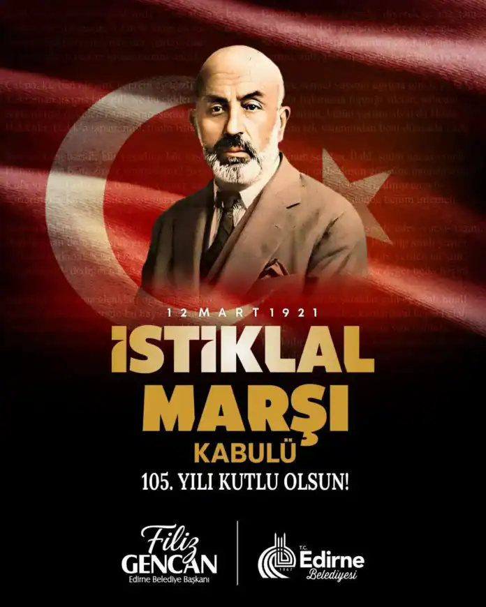 Başkan Filiz Gencan'dan 12 Mart Mesajı: İstiklal Marşı'nın 105. Yılı Kutlanıyor