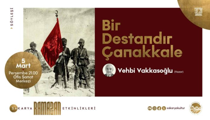 Ofis Sanat Merkezi'nde Çanakkale Destanı’nın Farklı Yönleriyle Ele Alınacağı Söyleşi Düzenleniyor