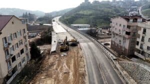 Eskihisar Feribot Yolu ile Cengiz Topel Caddesi Kavşağında Yeni Proje Tamamlanma Aşamasında