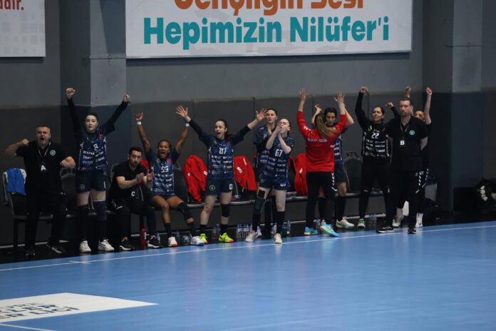 Bursa Büyükşehir Belediyespor, EHF Avrupa Kupası yarı finali için önemli bir galibiyet aldı