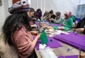 Bursa Kent Konseyi Kadınları, 8 Mart İçin El Emeği Keçe Ürünler Hazırladı