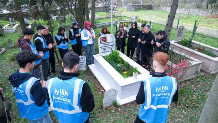 Akademi Lise Öğrencileri, Şehit Tevfik Bıçakçı'nın Kabrinde İyiliği ve Toplumsal Sorumluluğu Andı