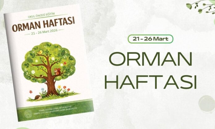 Okul Öncesi Eğitimde Orman Haftası İçin Hazırlanan Etkinlik Takvimi Öğretmenlere Sunuldu