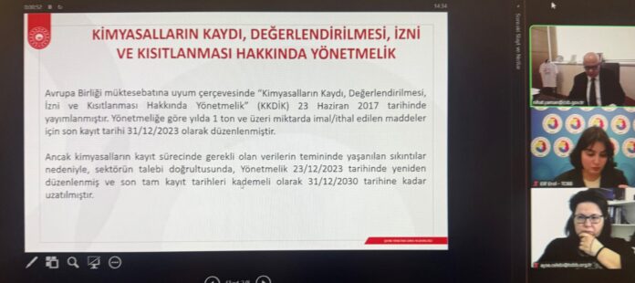 KKDİK Kapsamında Bireysel Geçici Kayıtlar Hakkında Bilgilendirme Webinarı Düzenlendi