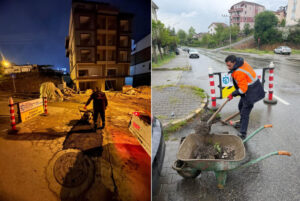 Kocaeli’de Büyükşehir A Takımı, Yol ve Altyapı Çalışmalarına Kesintisiz Devam Ediyor